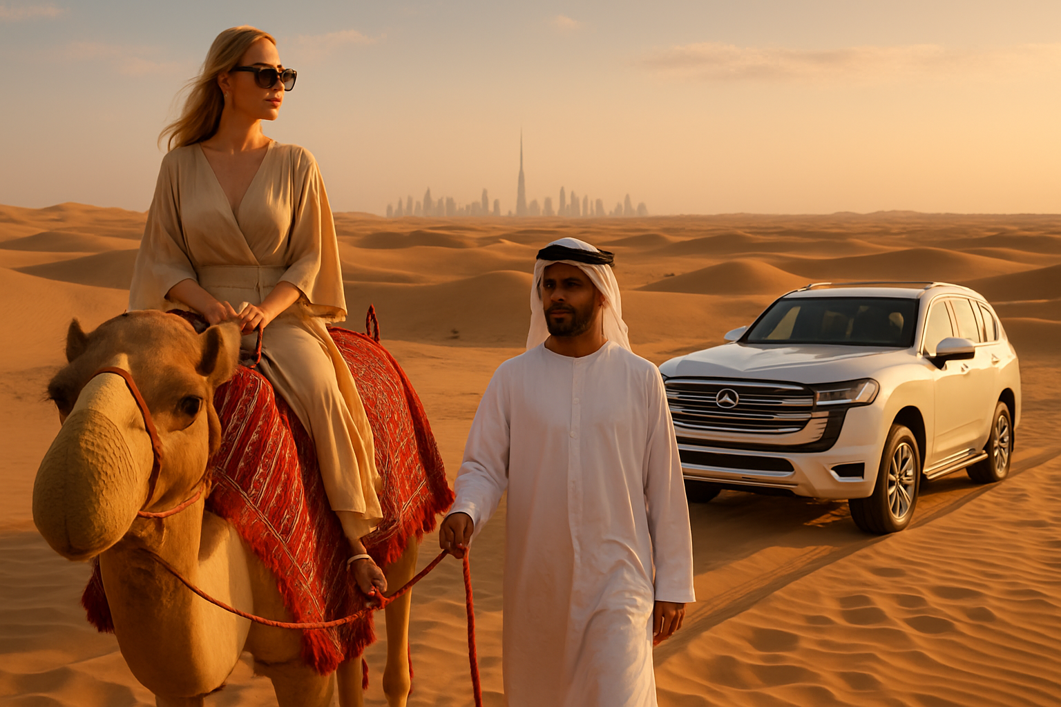 Luxury desert safari adventure in Dubai
